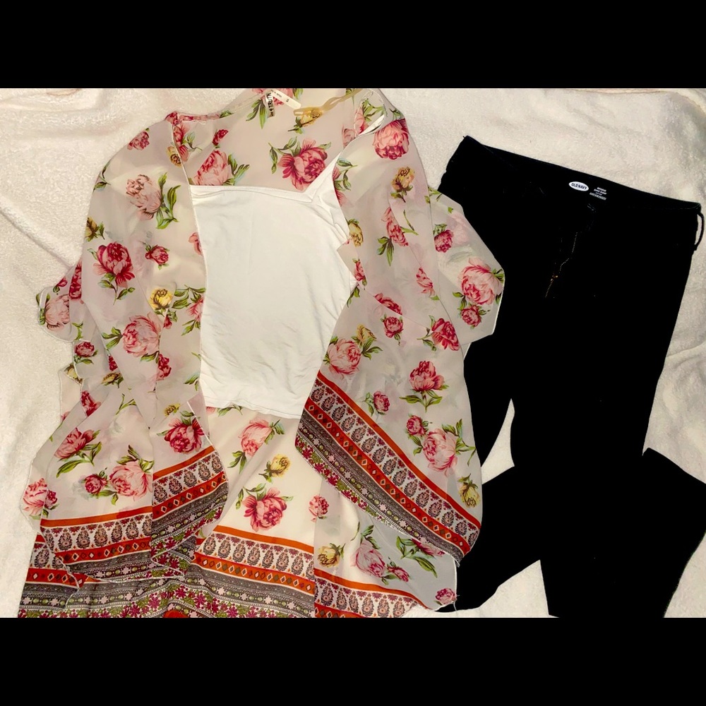Muted Rose kimono 😍